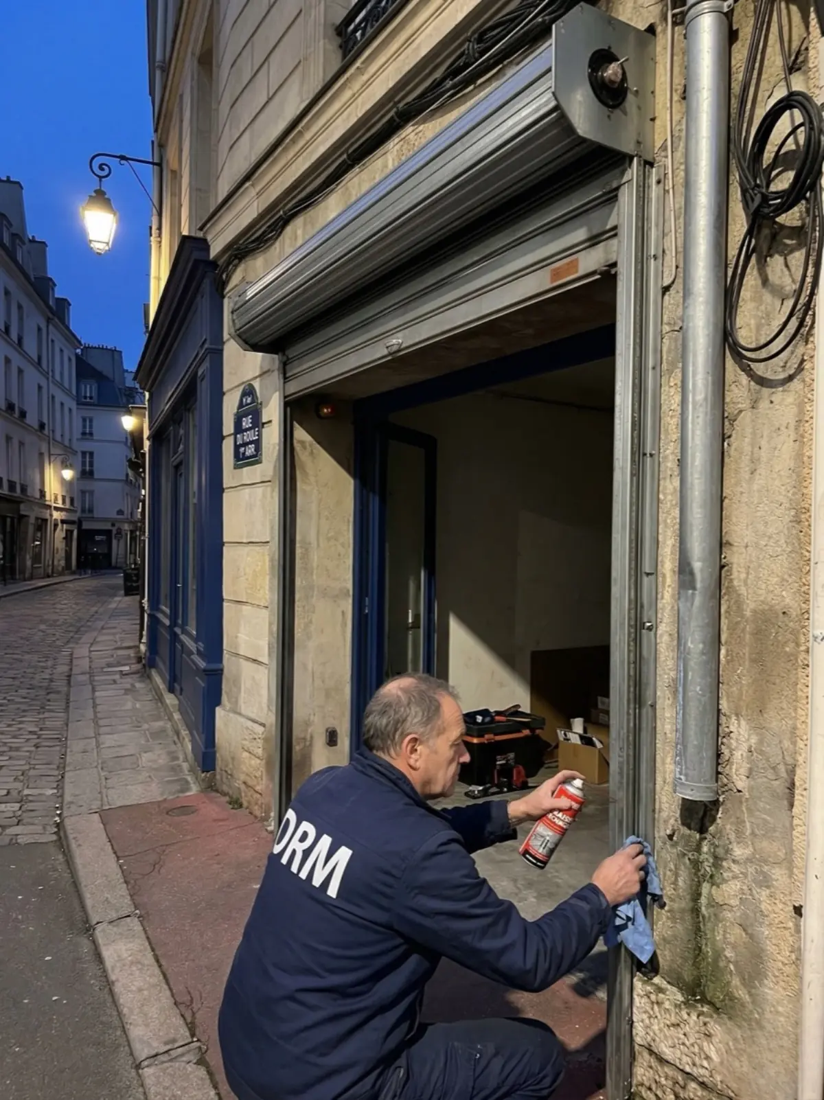 Entretien rideau metallique Évreux