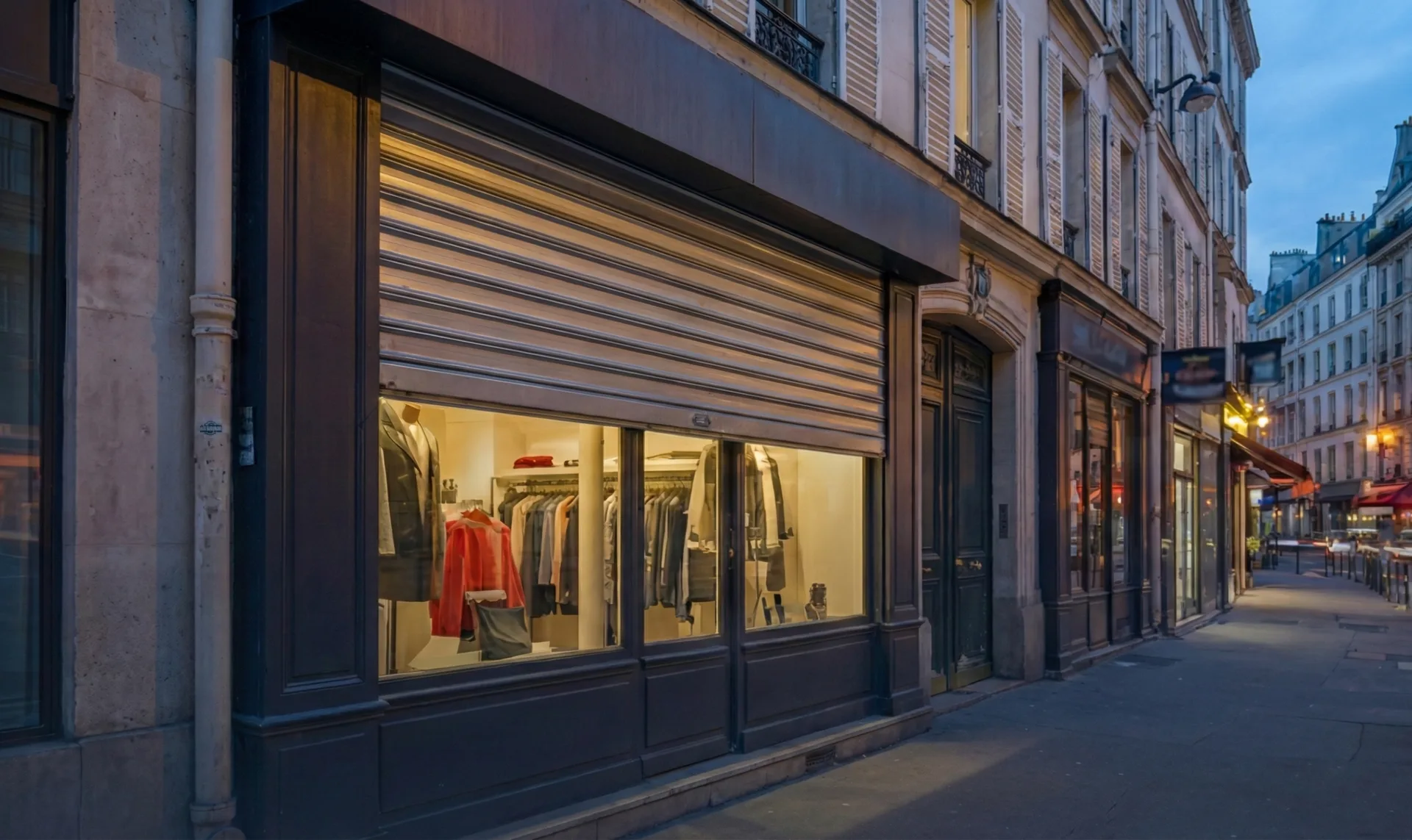 Fabrication Sur-Mesure rideau metallique Évreux